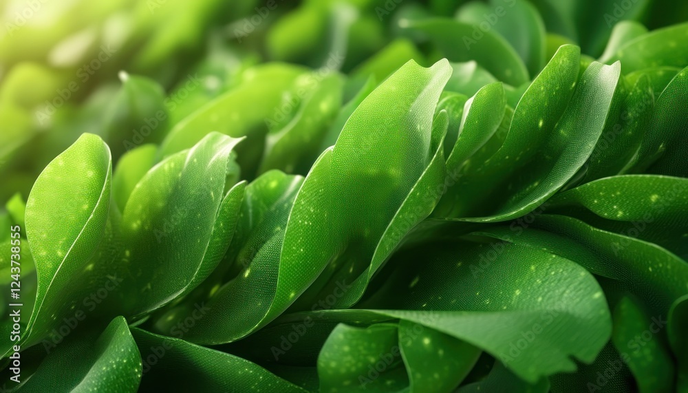 Fototapeta premium Explore the Green Material Revolution Witness the Future of Self-Healing, Carbon-Absorbing, and Bioengineered Sustainable Materials Images showcase innovative breakthroughs in eco-friendly