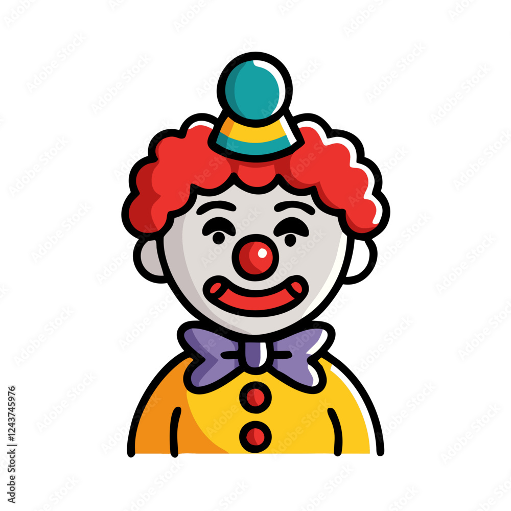 Obraz premium Clown icon