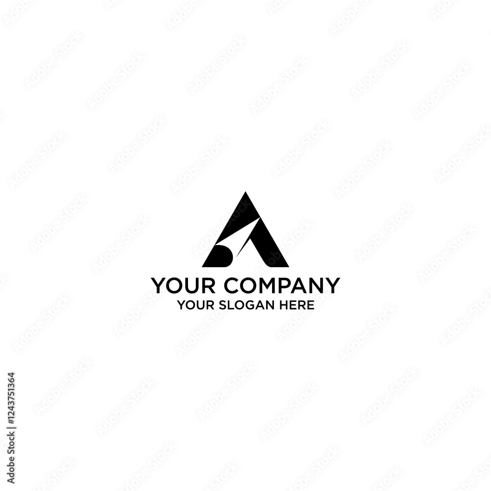 huruf A Template desain logo perjalanan udara-vektor huruf A Template desain logo perjalanan udara-vektor