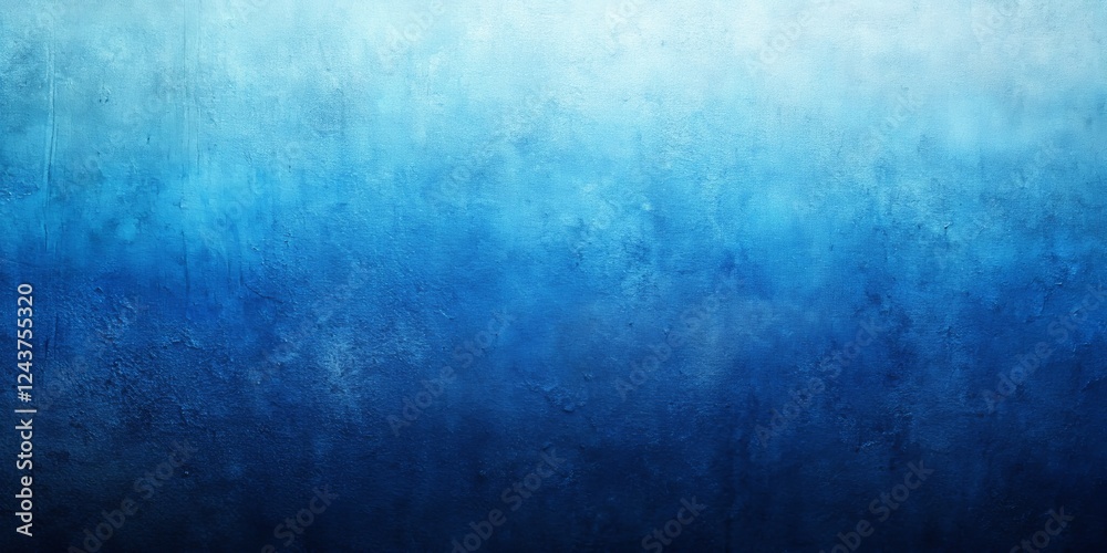 Obraz premium Deep Blue Gradient Texture Abstract Textured Background
