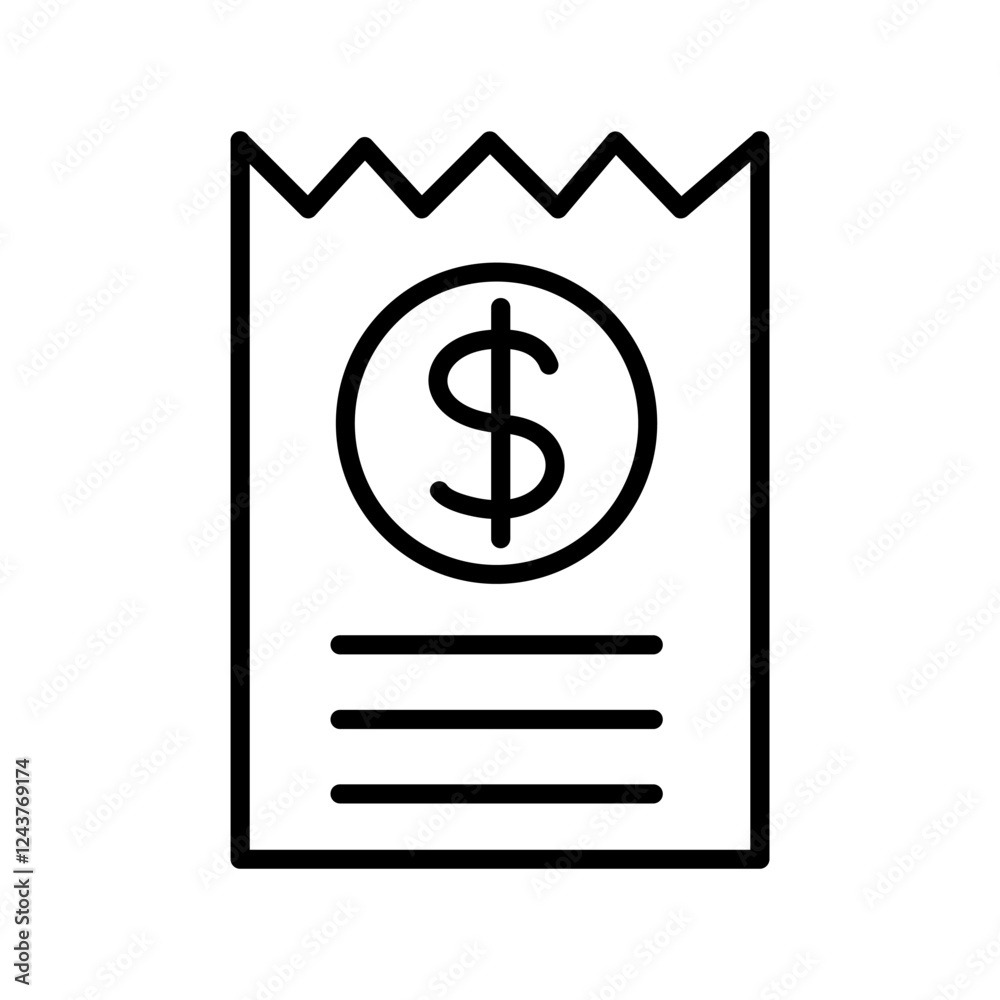 Your Bill Icon Design Your Bill Icon Design