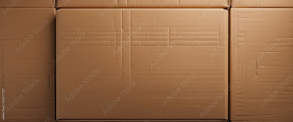 Brown cardboard box with a rough texture and grainy surface ideal for packaging and shipping purposes in various industrial applications. Brown cardboard box with a rough texture and grainy surface ideal for packaging and shipping purposes in various industrial applications.