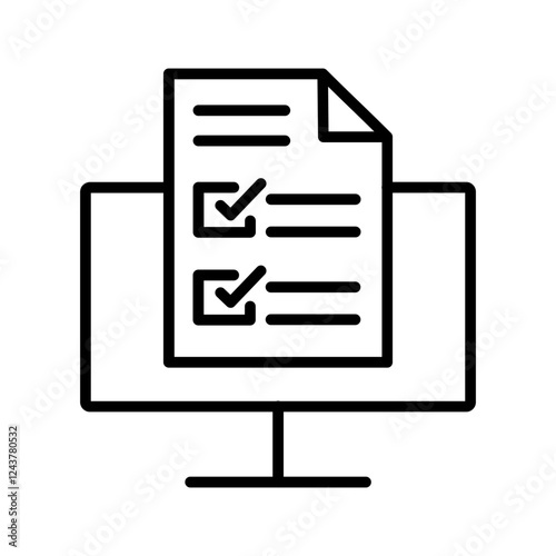 Digital Forms Icon Design