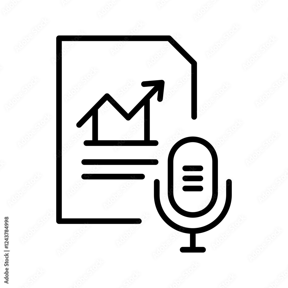 Podcast Analytics Icon Design Podcast Analytics Icon Design