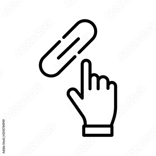 Link Click Icon Design