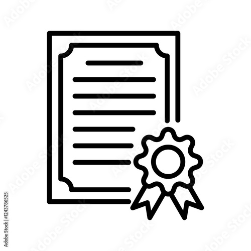 Certificate Icon Design
