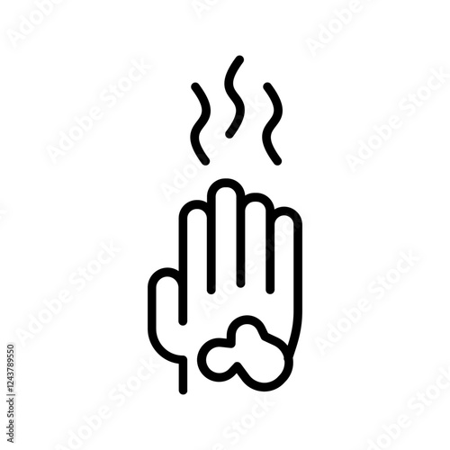 Smelly Hands Icon Design