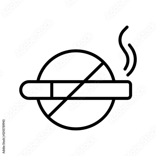 Smoking Kills Icon Design