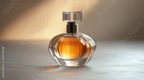 perfume bottle isolated on transparent background