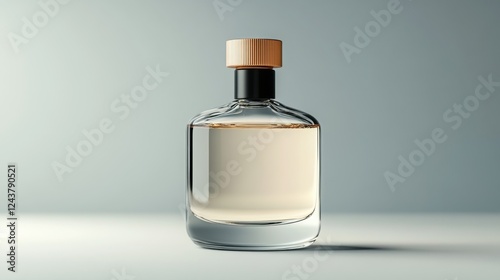 perfume bottle isolated on transparent background