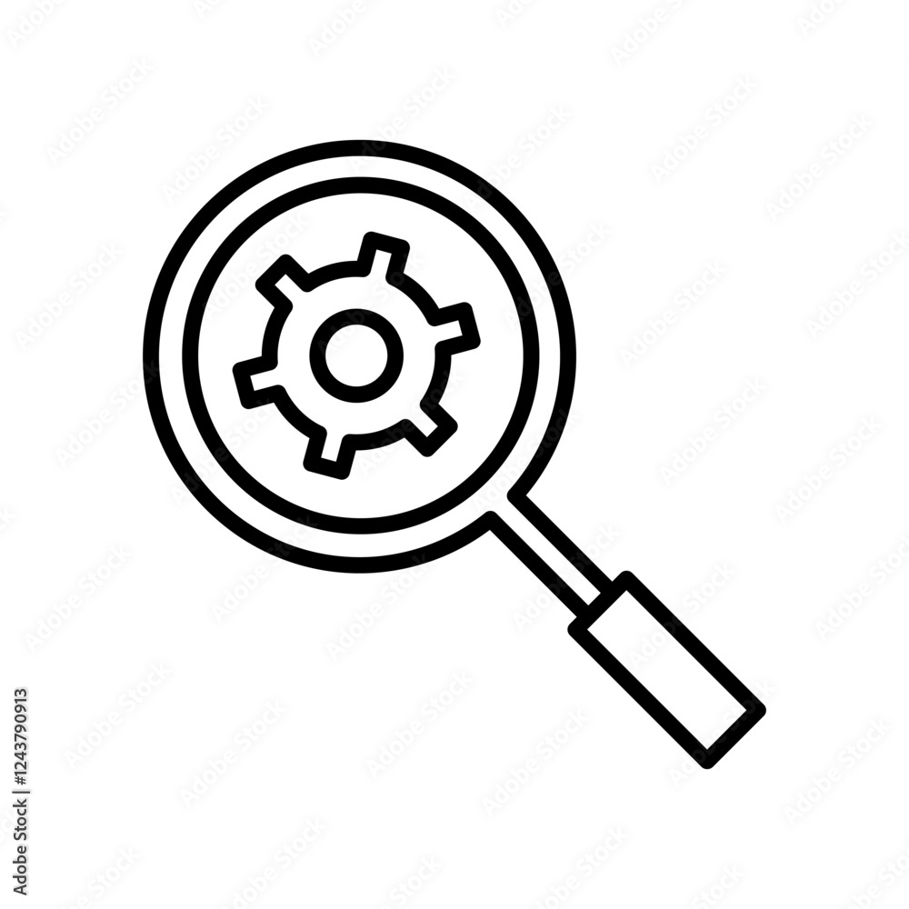 Obraz premium Analysis Icon Design