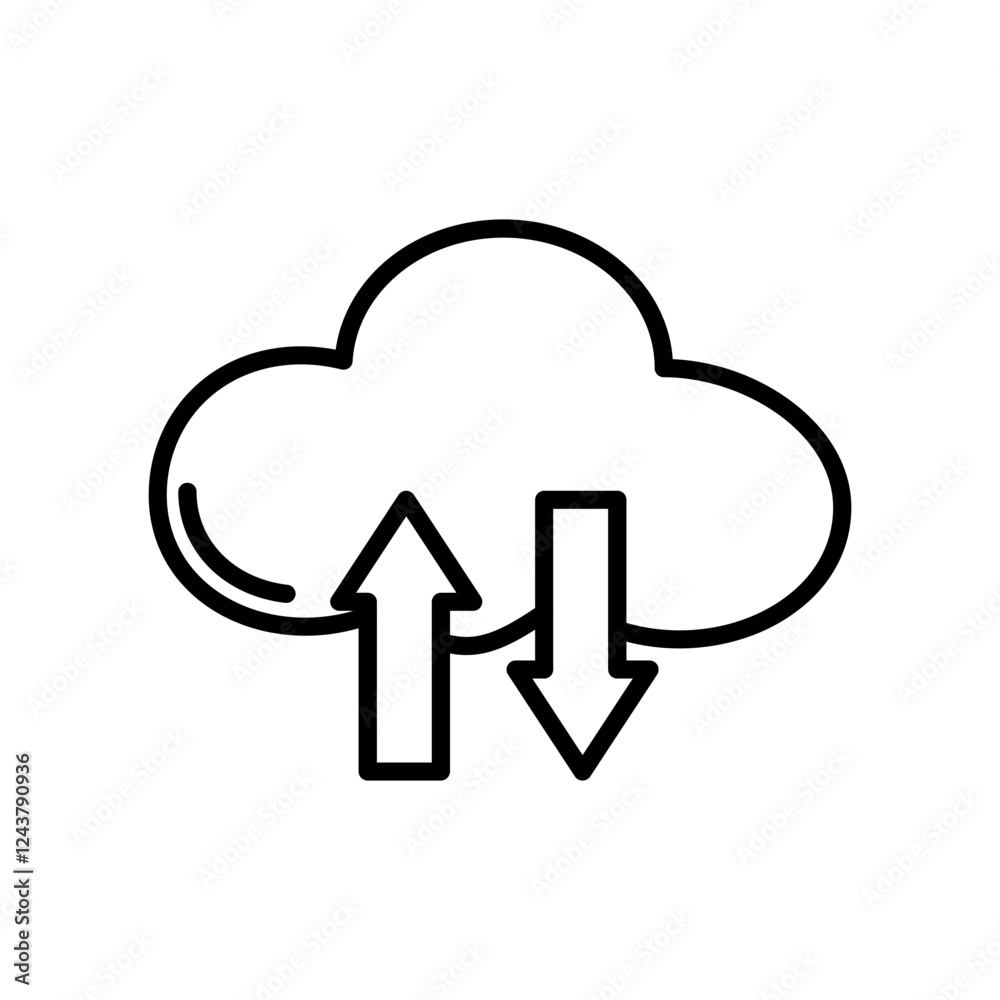 Cloud Computing Icon Design Cloud Computing Icon Design