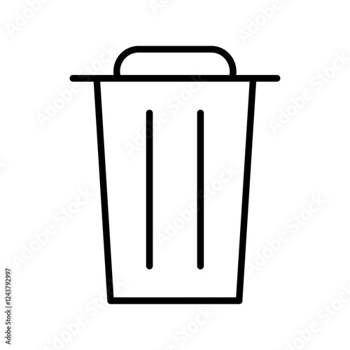 Trash Can Icon Design