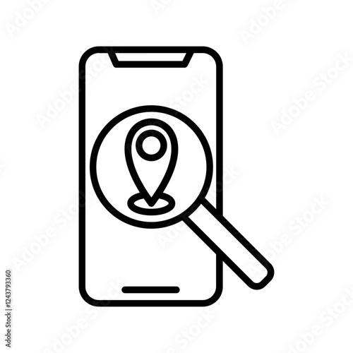 Find Location Icon Design