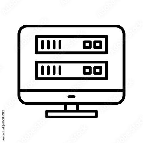 Data Storage Icon Design