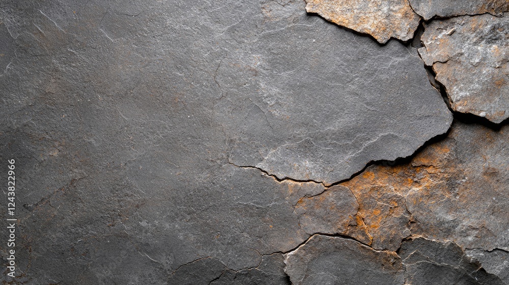 Fototapeta premium Grey and orange stone texture background