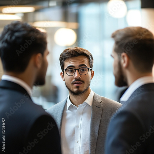portrait of business team at the office