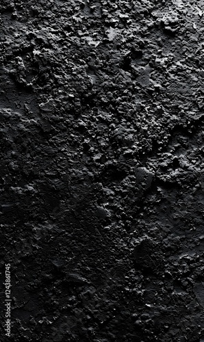 Dark Gray Matte Textured Background with Subtle Graininess and Concrete Like Surface