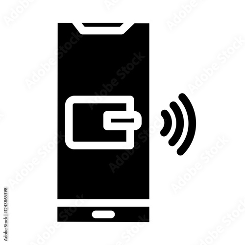 e-wallet solid icon
