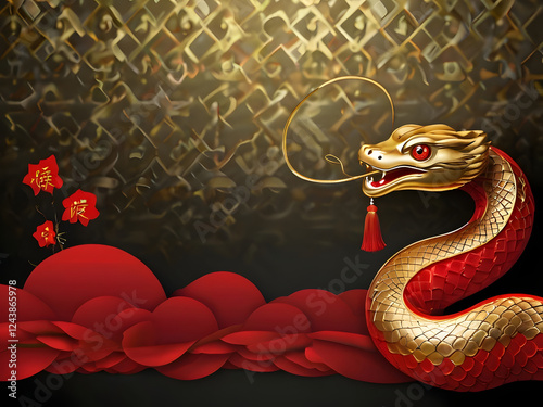chinese new year snake