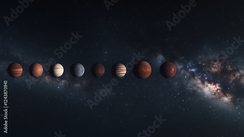 Mesmerizing Planetary Parade Featuring Mercury