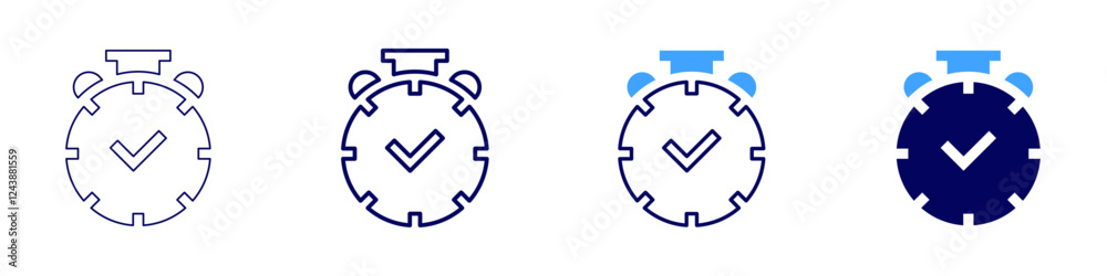 Timer reset icon in 4 different styles. Thin Line, Line, Bold, and Bold Line. Duotone style. Editable stroke Timer reset icon in 4 different styles. Thin Line, Line, Bold, and Bold Line. Duotone style. Editable stroke