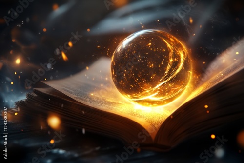 A glowing magical scroll that provides infinite annuity wealth