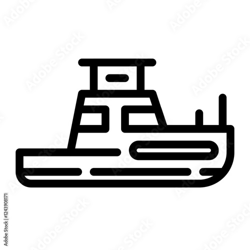 ship line icon