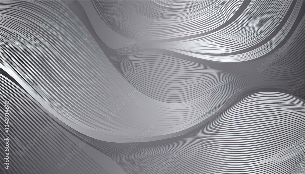 silver abstract background with lines stripes wavy text area for card banner flyer design silver abstract background with lines stripes wavy text area for card banner flyer design