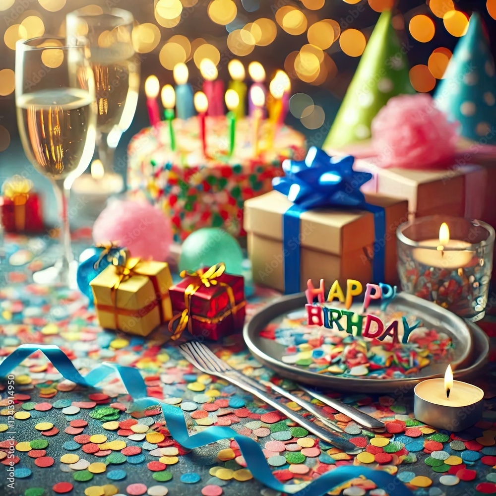 Fototapeta premium birthday 