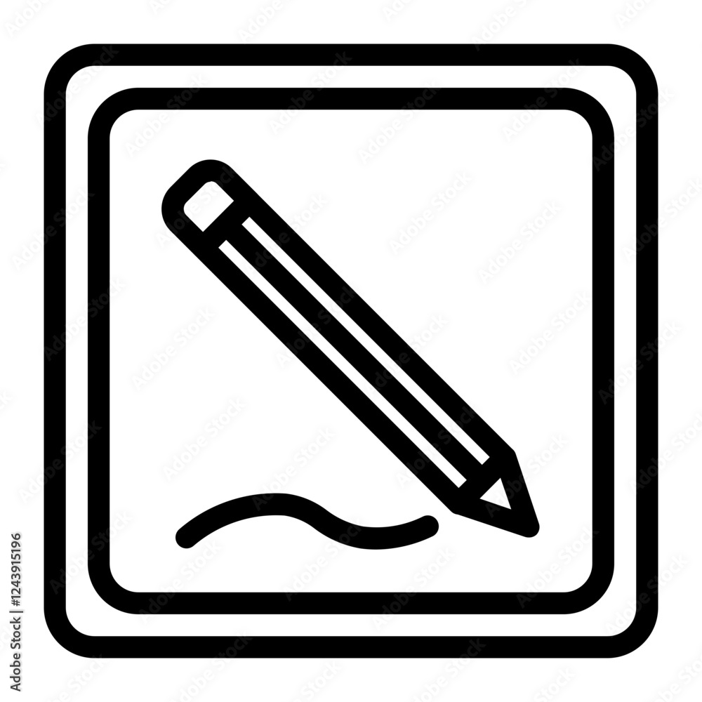sketch line icon sketch line icon