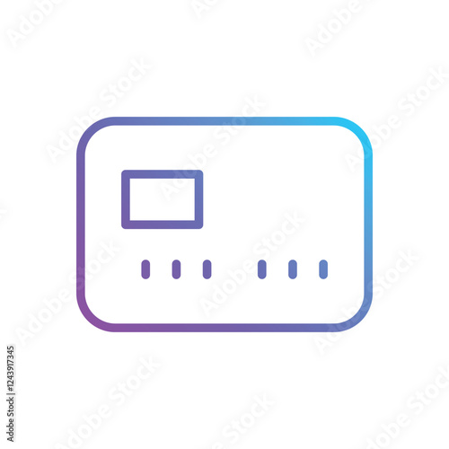 Credit Card vector icon