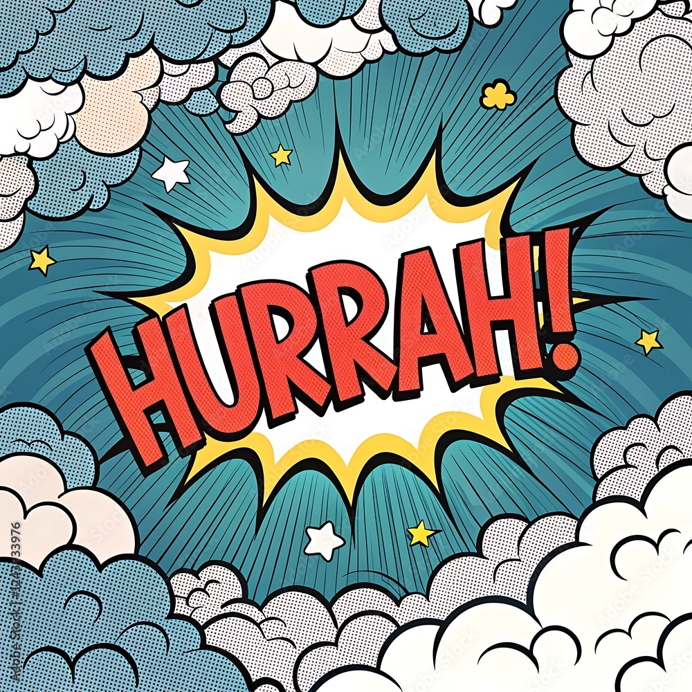 Obraz premium BOOM wording comic speech bubble