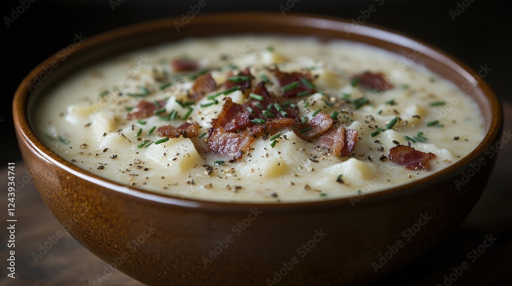 Creamy Potato Soup with Bacon and Chives Creamy Potato Soup with Bacon and Chives