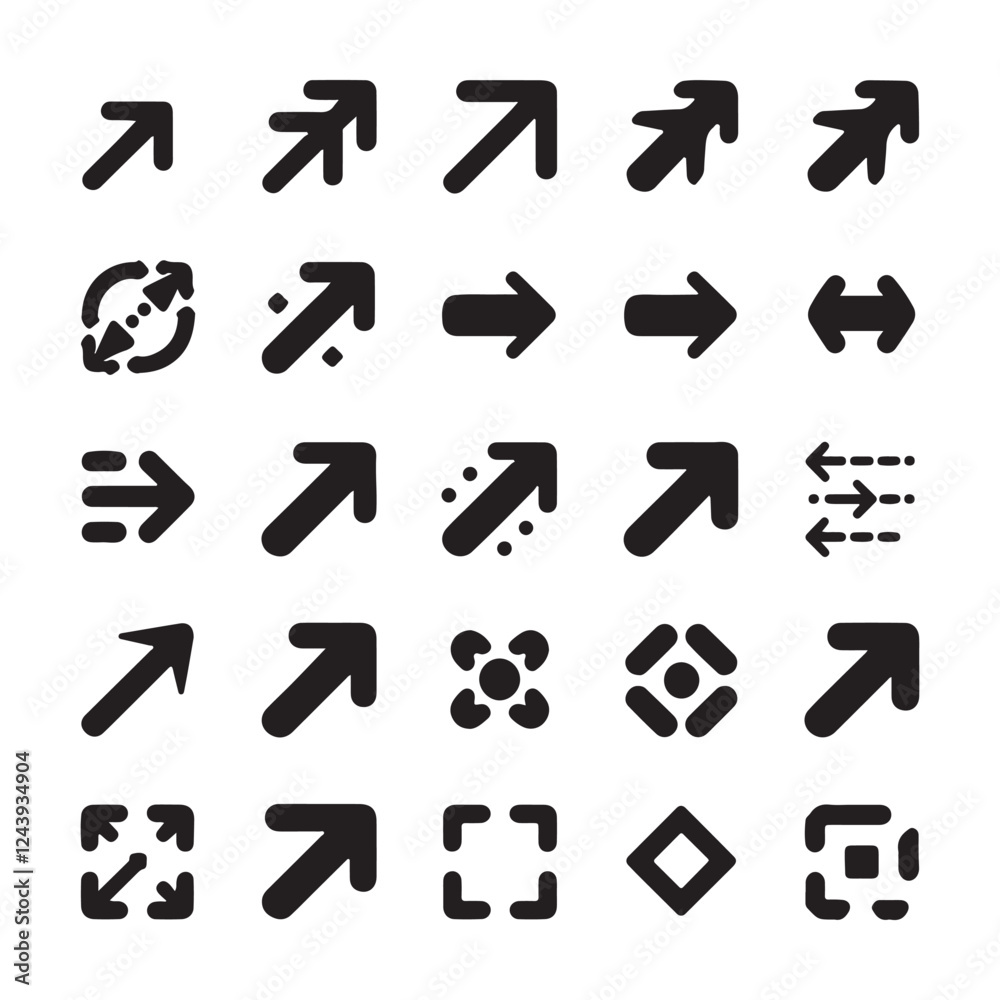 Fototapeta premium set of icons for web