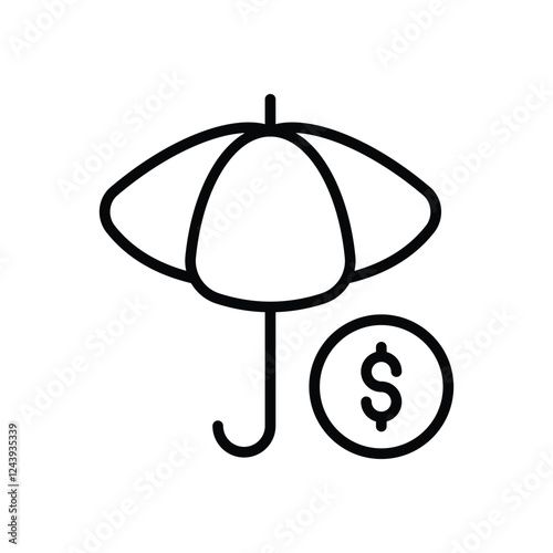 Business Insurance vector icon