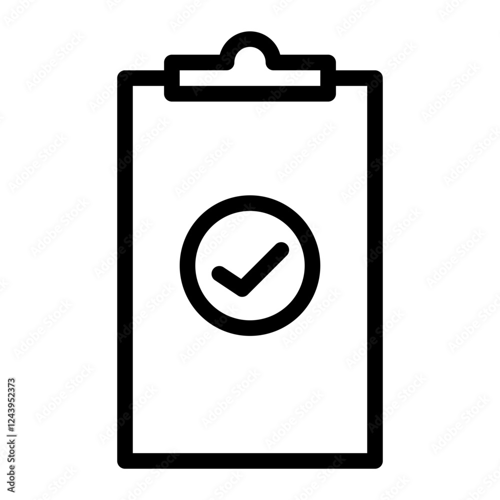 list of recipients line icon