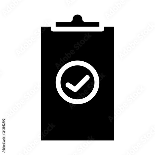 list of recipients solid icon