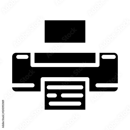 printers solid icon