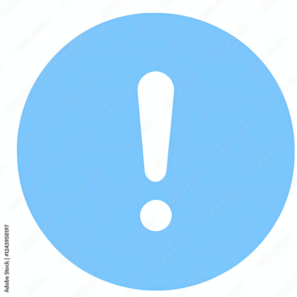 blue exclamation mark icon blue exclamation mark icon