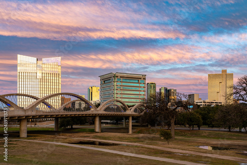 West 7th Street in Fort Worth, Texas