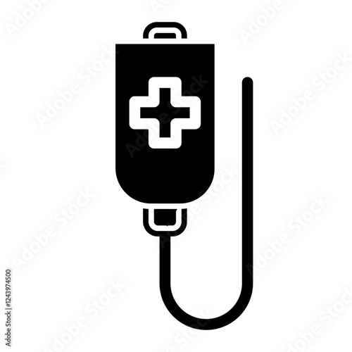 infusion glyph icon
