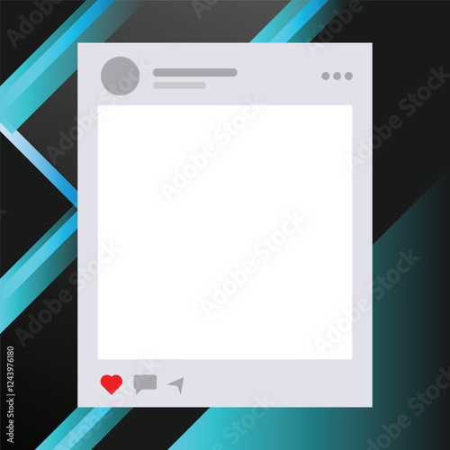 A white background with a red heart and a blue border. The heart is in the center of the image