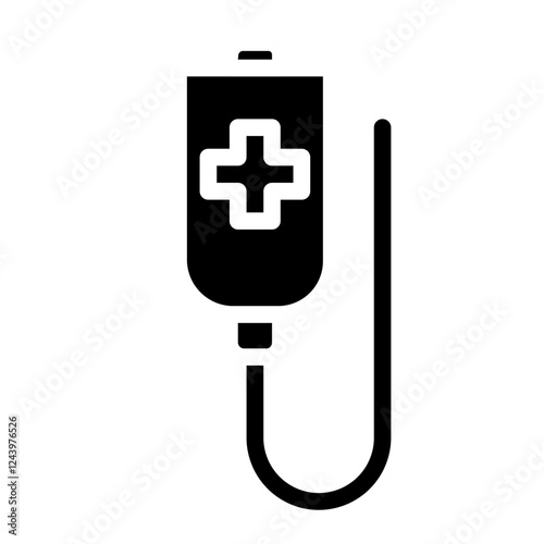 infusion solid icon