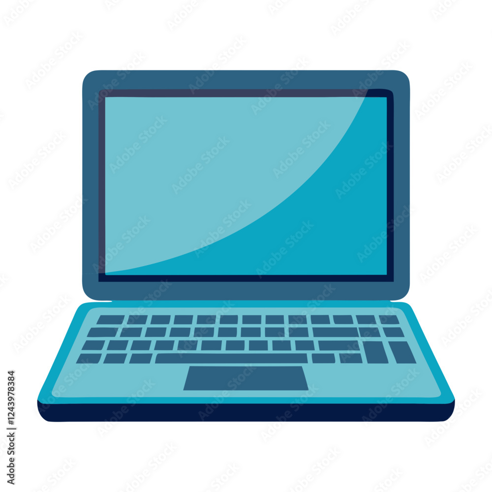 A sleek laptop is positioned on a plain white background, showcasing its clean lines and minimalist design. This setup highlights technology and productivity themes A sleek laptop is positioned on a plain white background, showcasing its clean lines and minimalist design. This setup highlights technology and productivity themes