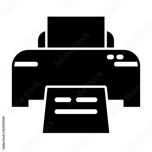 printers glyph icon