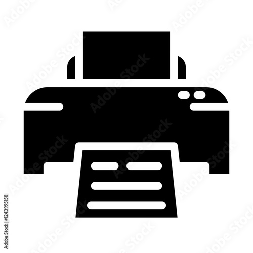printers solid icon