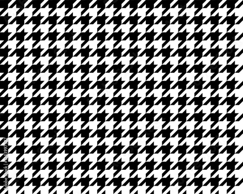 Konstfotografi Houndstooth seamless pattern