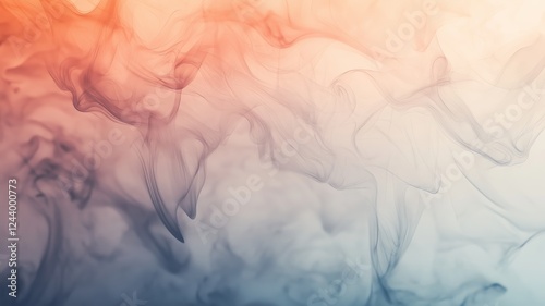 abstract colorful background with smoke steam wisps