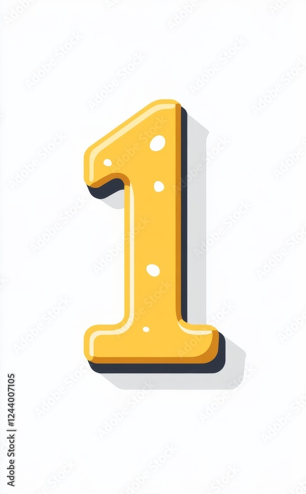 Vibrant Number One Graphic Design Vibrant Number One Graphic Design